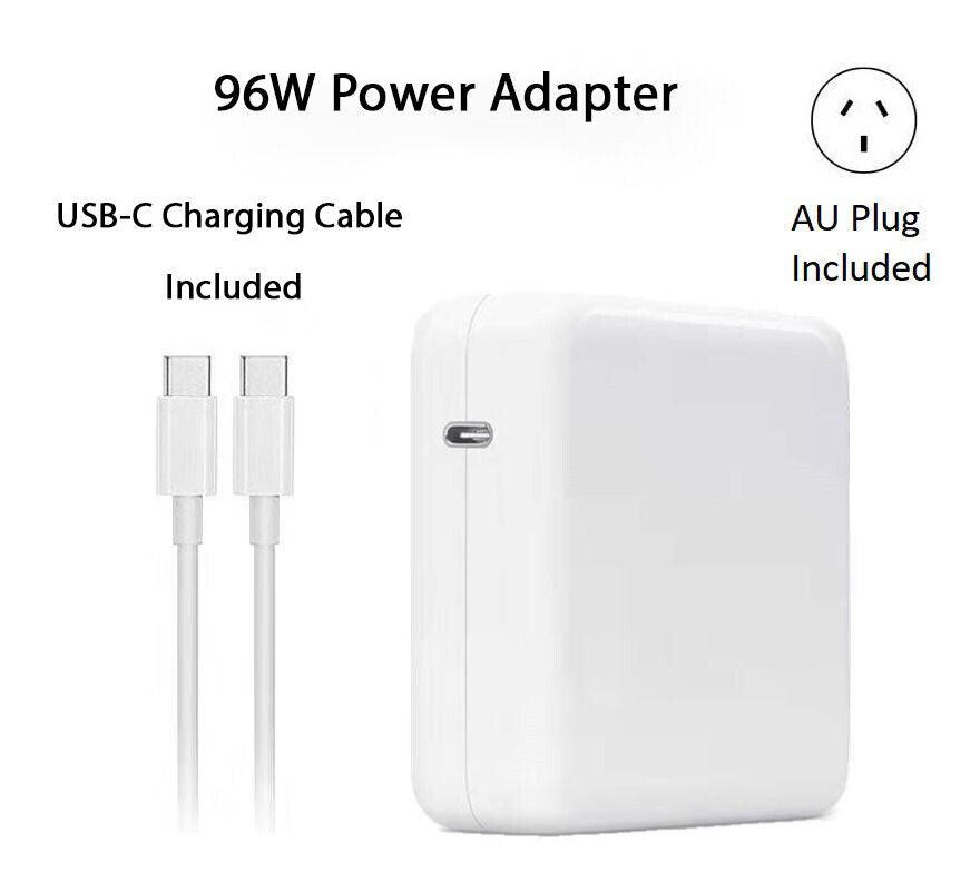 96W USB-C Power Adapter Charger and Type-C Cable for 16" 2019 Apple Macbook Pro - BESTA